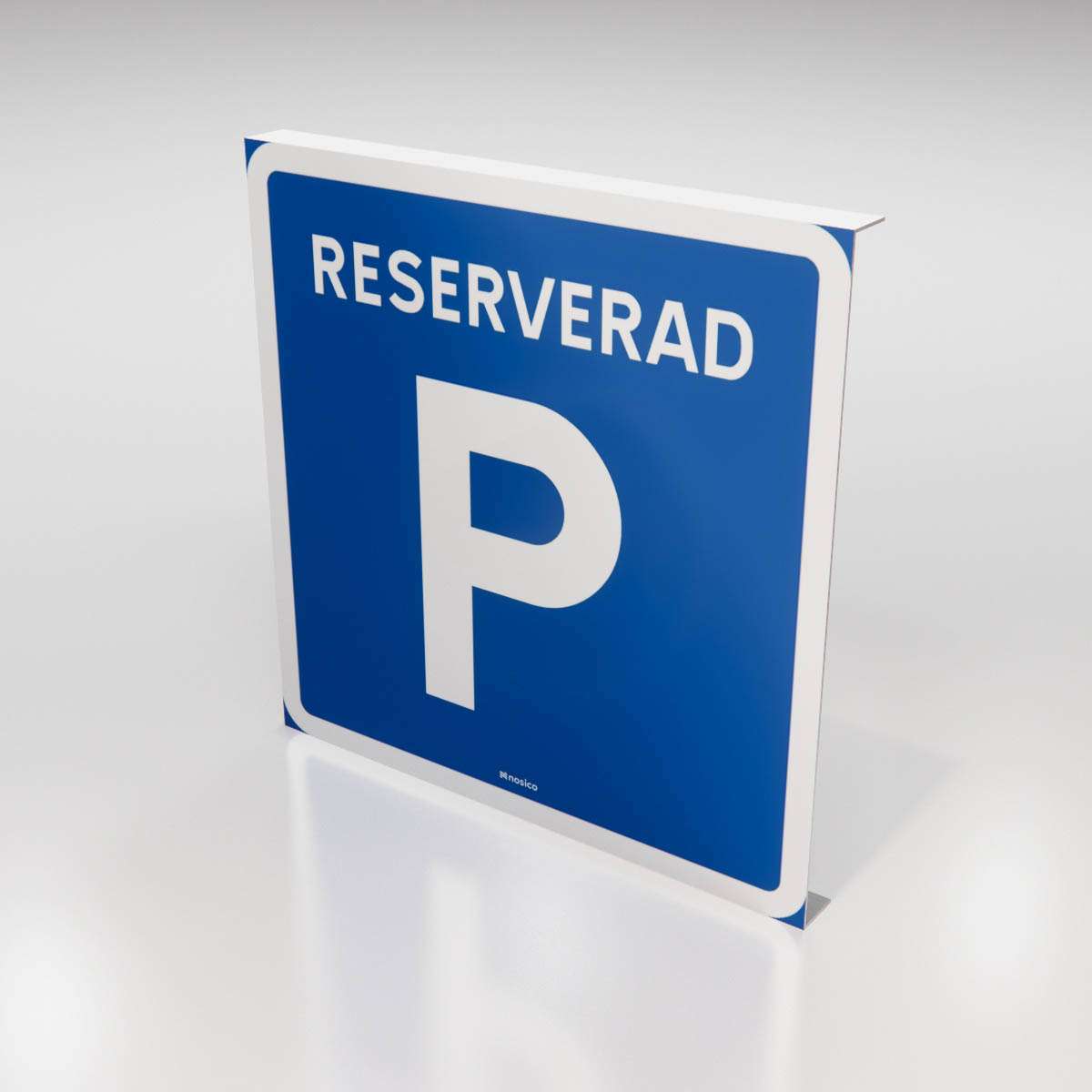 Parkeringsskylt - Reserverad parkering - Nosico