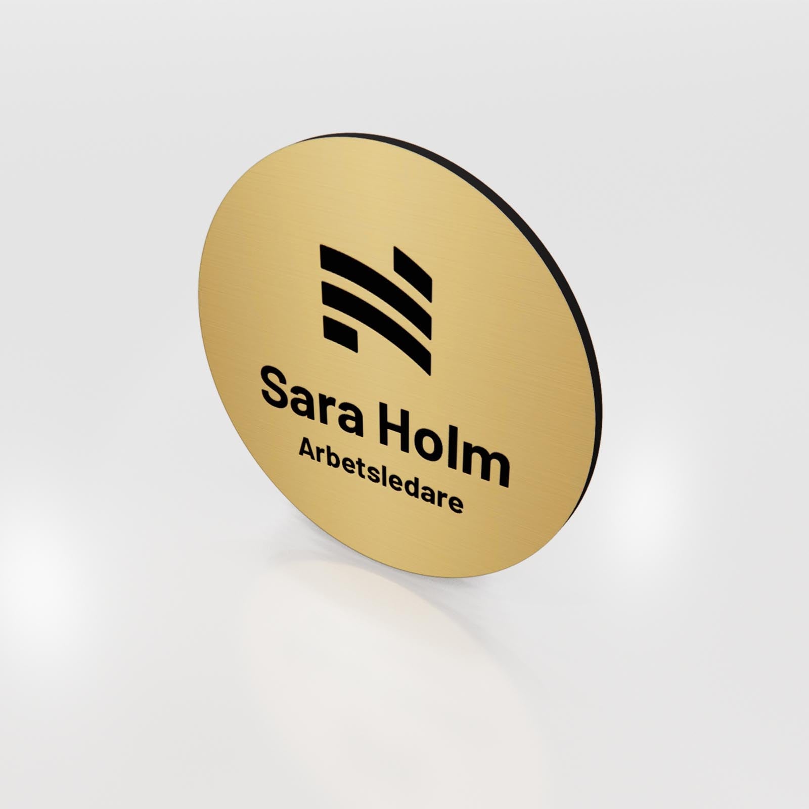 Namnskylt - Gravyrplast 1,6 mm - Designa själv online