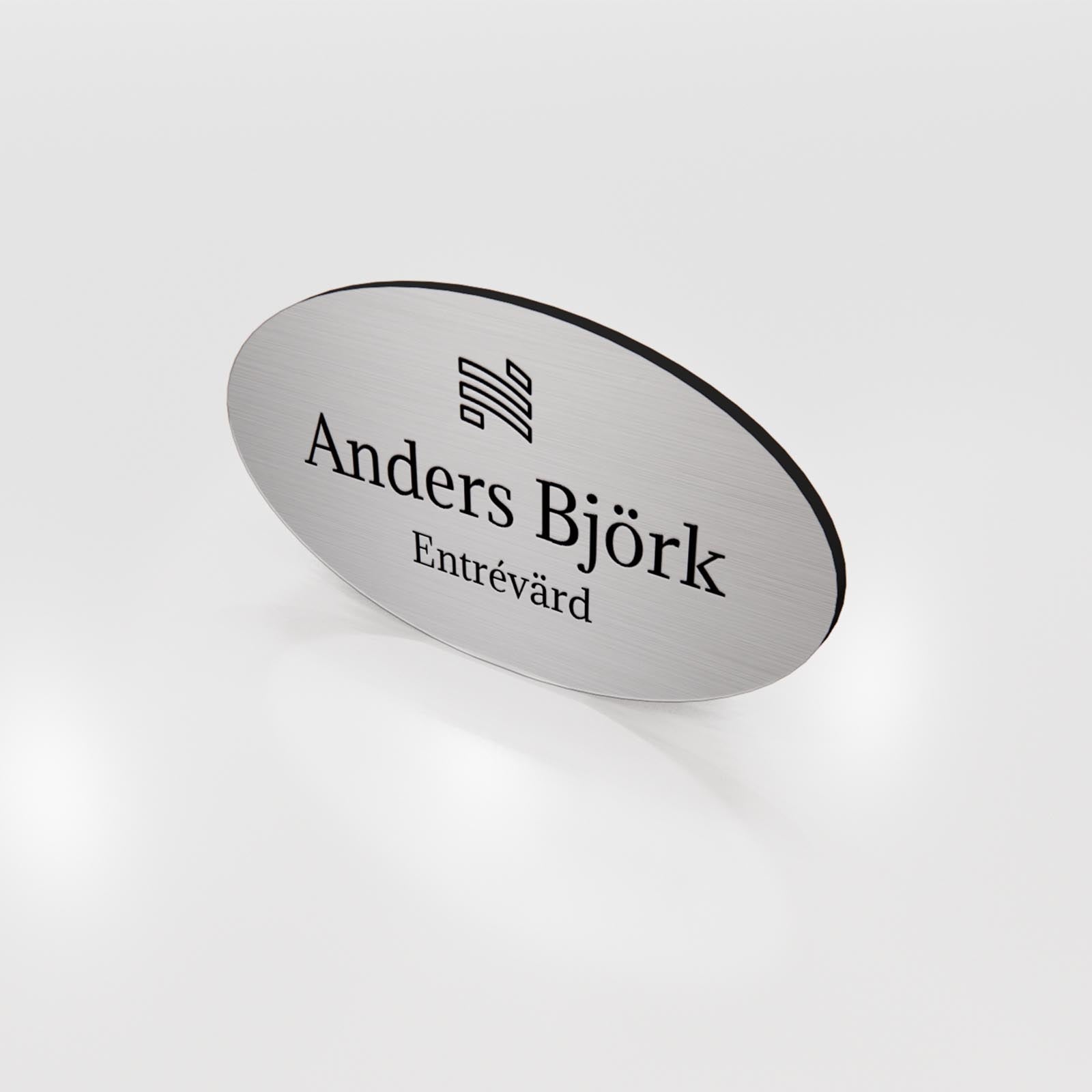 Namnskylt - Gravyrplast 1,6 mm - Designa själv online