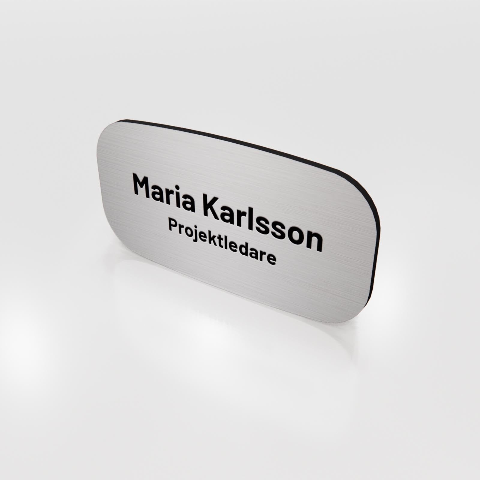 Namnskylt - Gravyrplast 1,6 mm - Designa själv online