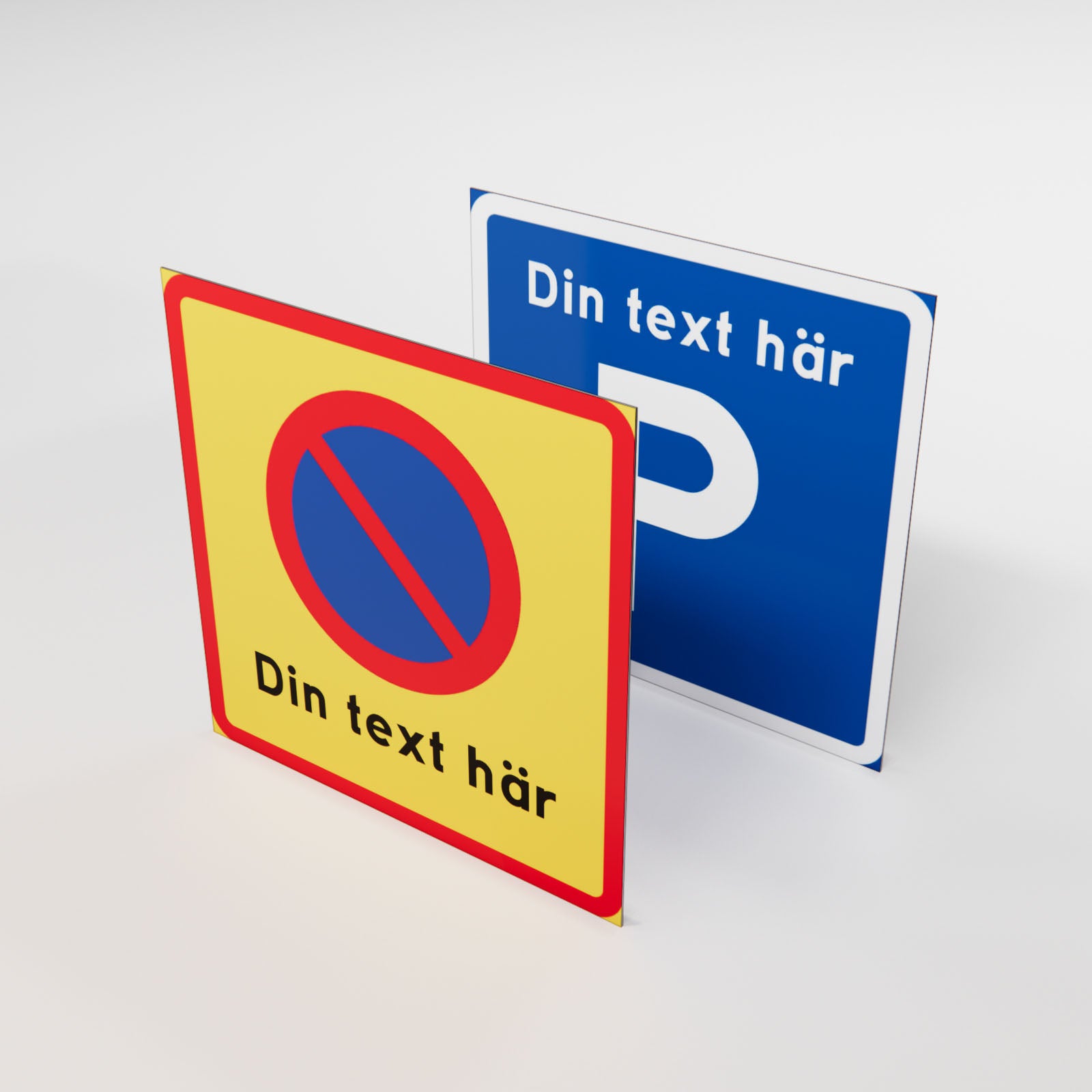 Parkeringsskylt – Designa själv online - Nosico